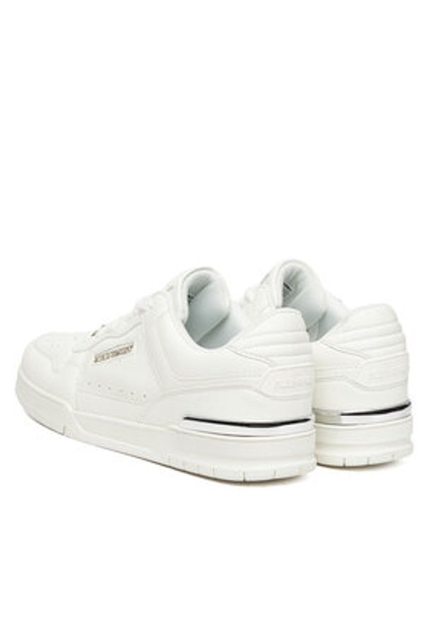 Plein Sport Sneakersy Viper II Core FAES USC0794 SLE004N Biały. Kolor: biały. Materiał: skóra