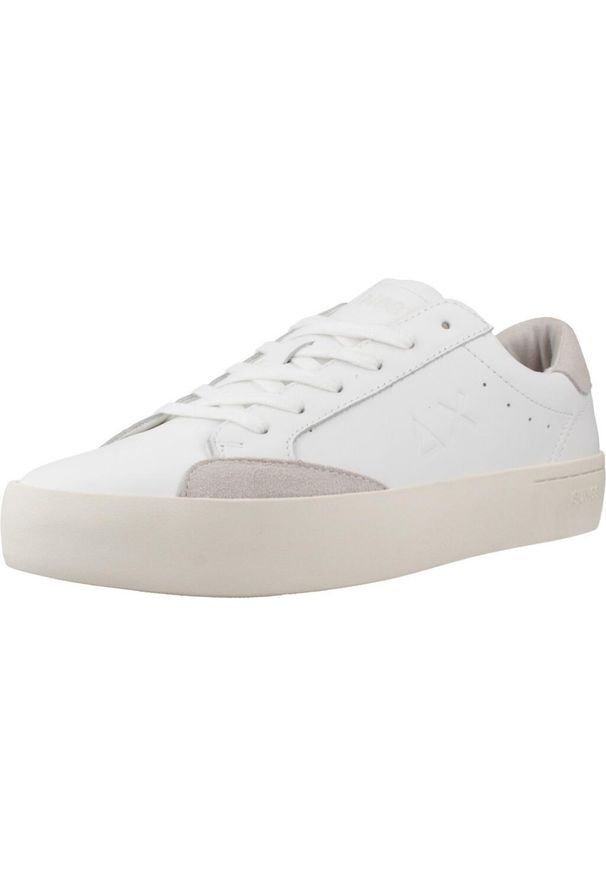 Buty SUN68 STREET LEATHER Biały. Kolor: biały. Sport: turystyka piesza