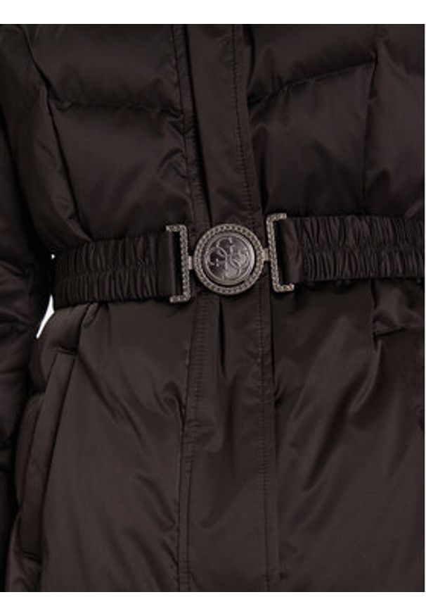 Guess Kurtka puchowa W5BL31 W2802 Czarny Regular Fit. Kolor: czarny. Materiał: syntetyk