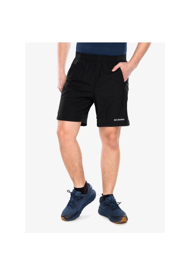 columbia - Spodenki turystyczne męskie Columbia Three Pitch Short. Kolor: czarny. Sport: turystyka piesza