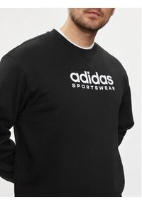Adidas - adidas Bluza All SZN Fleece Graphic Sweatshirt IC9824 Czarny Loose Fit. Kolor: czarny. Materiał: bawełna #5