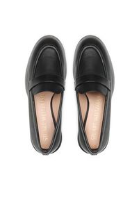 Stuart Weitzman Lordsy Palmer Sleek Loafer S5987 Czarny. Kolor: czarny. Materiał: skóra #3