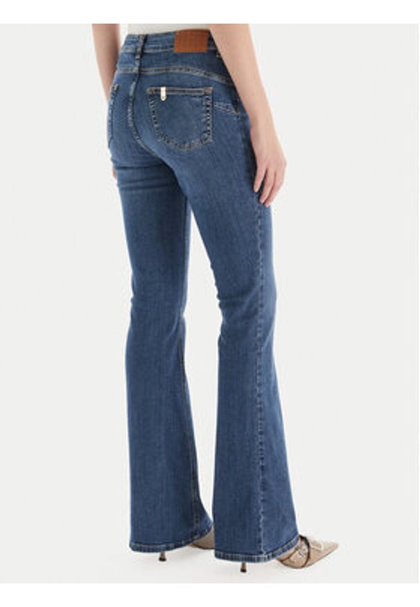Liu Jo Jeansy UF5015 D0236 Niebieski Bootcut Fit. Kolor: niebieski