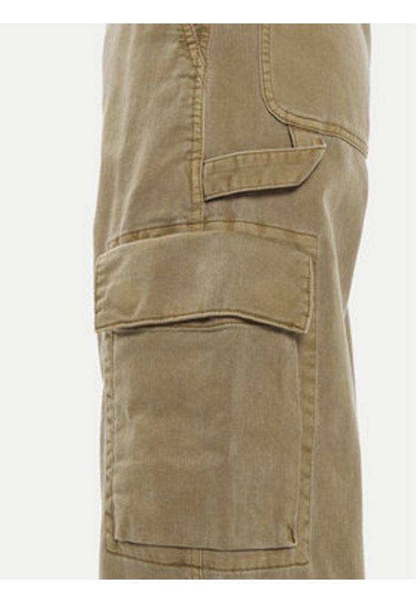 GAP - Gap Spodnie materiałowe 518140-02 Brązowy Baggy Fit. Kolor: brązowy. Materiał: bawełna
