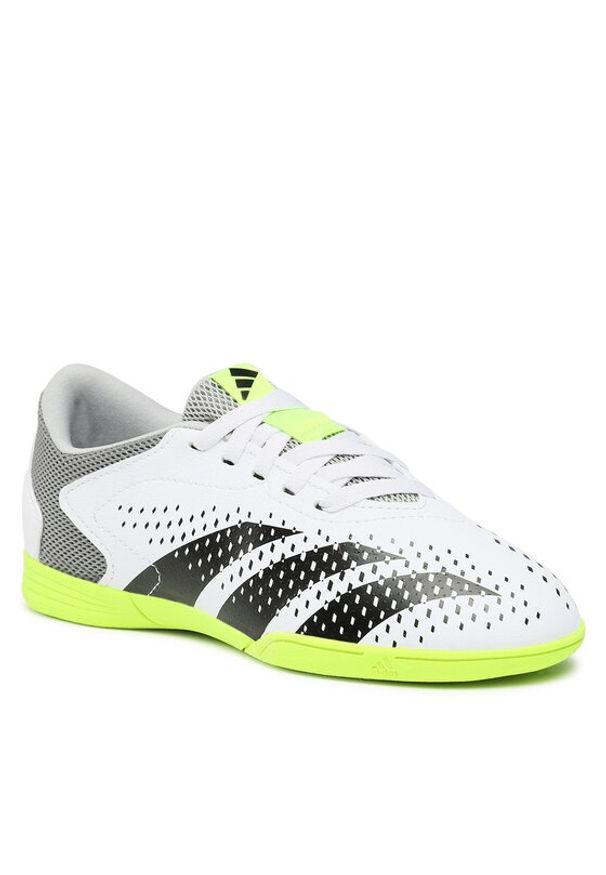 Adidas - adidas Buty do piłki nożnej Predator Accuracy.4 Indoor Sala Boots IE9440 Biały. Kolor: biały. Materiał: materiał