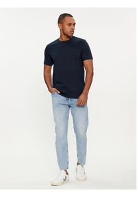 s.Oliver T-Shirt 2057430 Granatowy Regular Fit. Kolor: niebieski. Materiał: bawełna #4