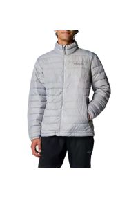 columbia - Kurtka COLUMBIA POWDER LITE II JACKET Szary. Kolor: szary. Materiał: syntetyk