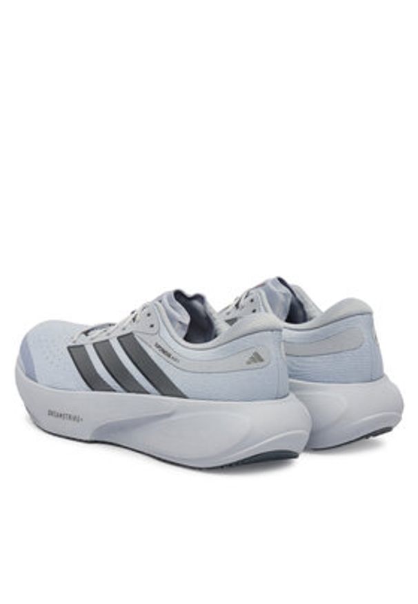 Adidas - adidas Buty do biegania Supernova Rise 3 JR2237 Szary. Kolor: szary. Materiał: materiał