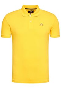 La Martina Polo CCMP02 PK001 Żółty Slim Fit. Typ kołnierza: polo. Kolor: żółty #3