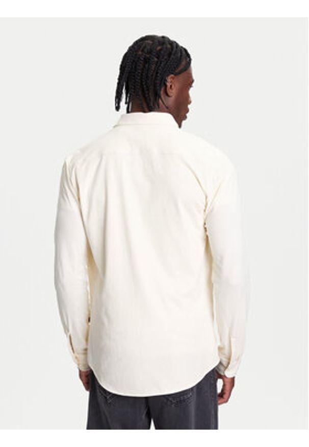 BOSS Koszula Myjersey 50543089 Żółty Slim Fit. Kolor: żółty. Materiał: bawełna