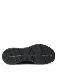 skechers - Skechers Sneakersy Arch Fit 232040/BBK Czarny. Kolor: czarny. Materiał: materiał #3