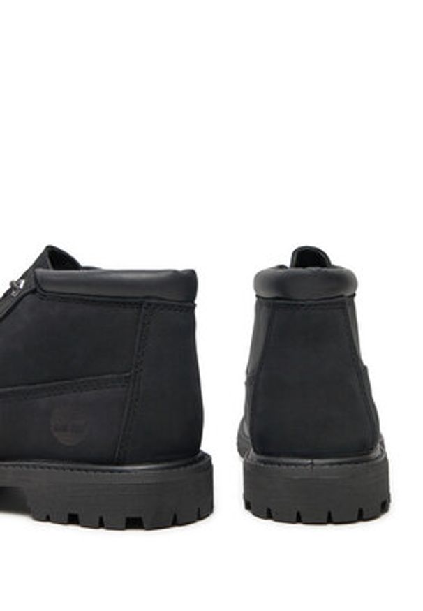 Timberland Trapery Af Nellie Chukka 23398 Czarny. Kolor: czarny. Materiał: skóra, nubuk