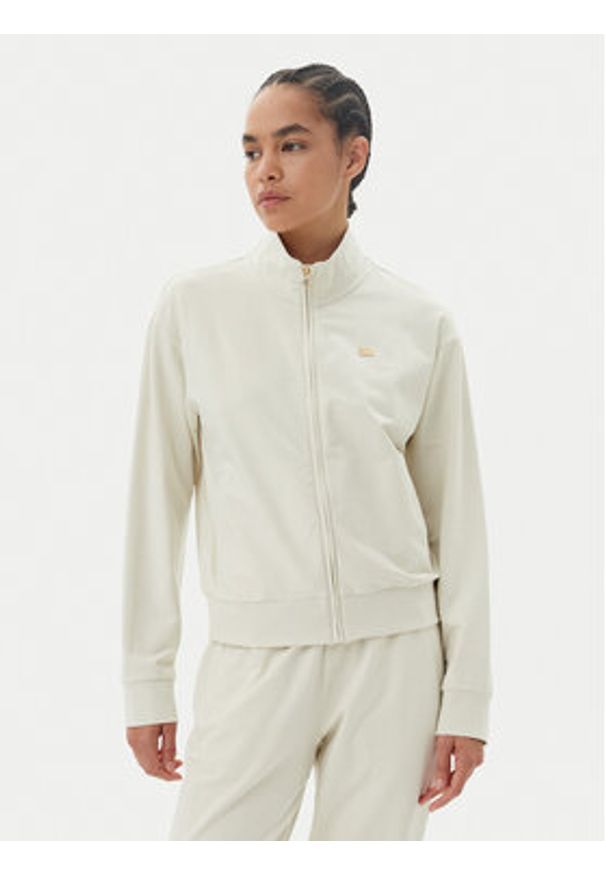 EA7 Emporio Armani Dres 7W000085 AF13135 U1112 Beżowy Regular Fit. Kolor: beżowy. Materiał: bawełna