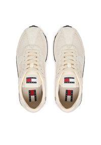 Tommy Jeans Sneakersy Tjw Retro Runner Archive EN0EN03013 Écru. Materiał: zamsz, skóra #2