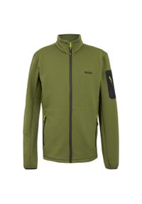 Regatta - Męska Kurtka Aldean Full Zip Soft Shell Jacket. Kolor: zielony