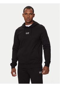 EA7 Emporio Armani Dres 8NPV64 PJVRZ 1200 Czarny Regular Fit. Kolor: czarny. Materiał: bawełna #2