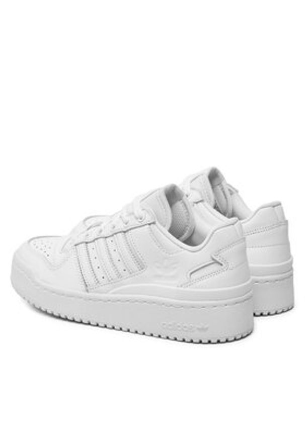 Adidas - adidas Sneakersy Forum Bold Stripes W ID6843 Biały. Kolor: biały. Materiał: skóra