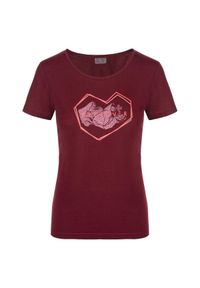 Damska koszulka outdooroowa Kilpi GAROVE-W. Kolor: czerwony