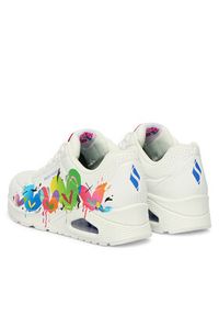 skechers - Skechers Sneakersy Jason Naylor: Uno - Open Your Heart 190008/WMLT Biały. Kolor: biały. Materiał: skóra #2