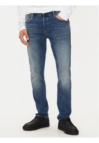 G-Star RAW - G-Star Raw Jeansy 3301 51001-8968-2965 Granatowy Slim Fit. Kolor: niebieski #1