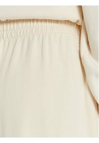 Lacoste Spodnie dresowe XF2657 Écru Wide Leg. Materiał: bawełna #4