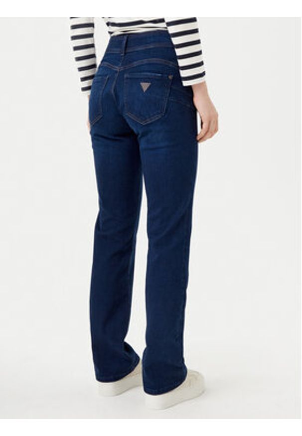 Guess Jeansy W5RA0V D5L91 Granatowy Regular Fit. Kolor: niebieski