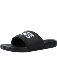 Sandały Dorosły Vans La Costa Slide-On czarny. Okazja: na plażę. Kolor: czarny. Materiał: syntetyk, materiał. Sezon: lato. Styl: sportowy