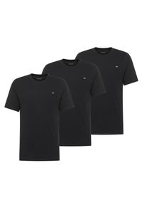 3-Pak T-Shirt Mustang Style Alex Czarny 1017989 4142. Kolor: czarny #1