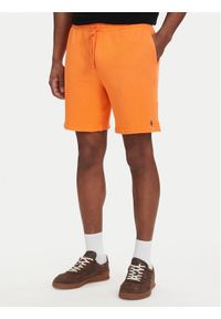 Polo Ralph Lauren Szorty sportowe 710A12486003 Pomarańczowy Regular Fit. Kolor: pomarańczowy. Materiał: bawełna. Styl: sportowy #1