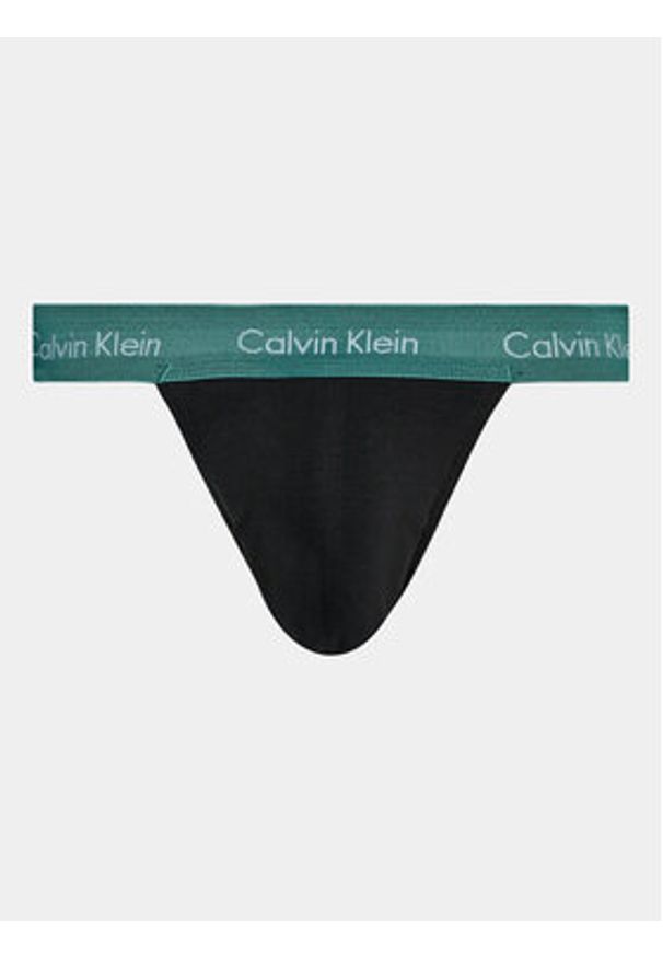 Calvin Klein Underwear Komplet 3 par slipów Jock Strap 000NB3363A Czarny. Kolor: czarny. Materiał: bawełna