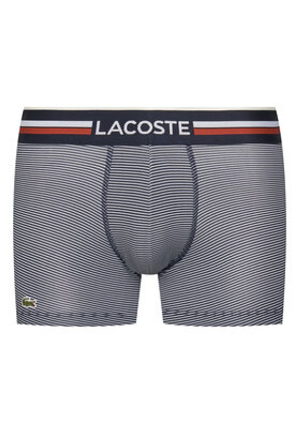 Lacoste Komplet 3 par bokserek 5H2262 Kolorowy. Materiał: syntetyk. Wzór: kolorowy
