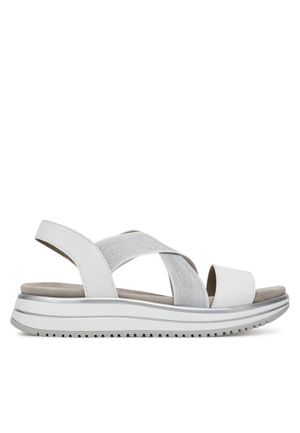 Sandały Remonte. Kolor: biały