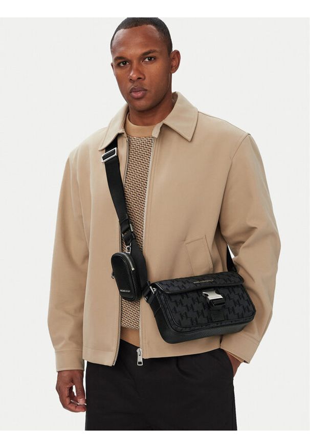 Karl Lagerfeld - KARL LAGERFELD Saszetka B3M30294 Czarny. Kolor: czarny. Materiał: materiał