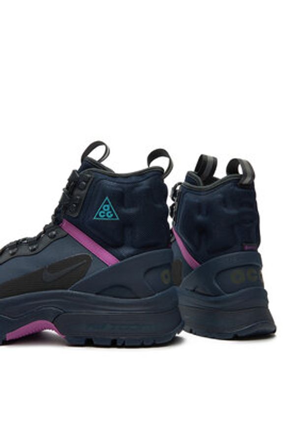 Nike Trekkingi Acg Zoom Gaiadome GORE-TEX DD2858 401 Granatowy. Kolor: niebieski. Materiał: materiał. Technologia: Gore-Tex. Model: Nike Zoom. Sport: turystyka piesza