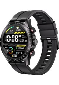 HAYLOU - Smartwatch Haylou Solar Pro Czarny (Solar Pro Black). Rodzaj zegarka: smartwatch. Kolor: czarny