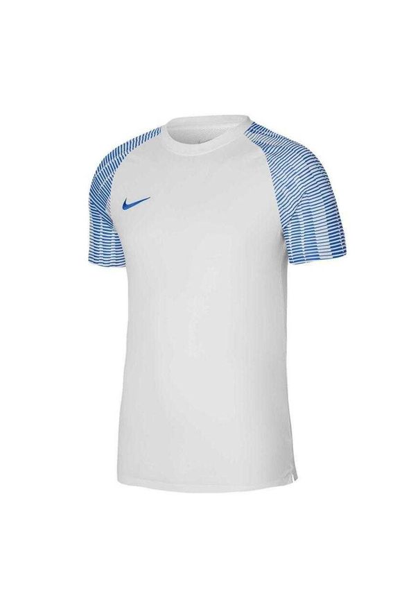 Nike - Męska Koszulka Academy DriFIT. Kolor: niebieski, wielokolorowy, biały. Sport: turystyka piesza