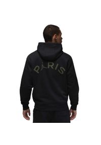 Nike - Męska Bluza Z Kapturem Jordan Paris Saint Germain FC. Typ kołnierza: kaptur. Kolor: czarny