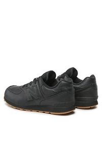 New Balance Sneakersy GC574NBB Czarny. Kolor: czarny. Materiał: skóra. Model: New Balance 574 #2