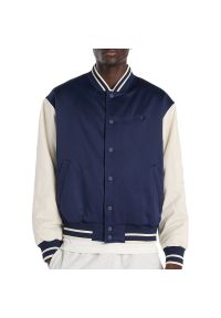 Kurtka męska New Balance MJ6102R7TNV - granatowa. Kolor: niebieski. Materiał: prążkowany, nylon, poliester. Styl: klasyczny #1