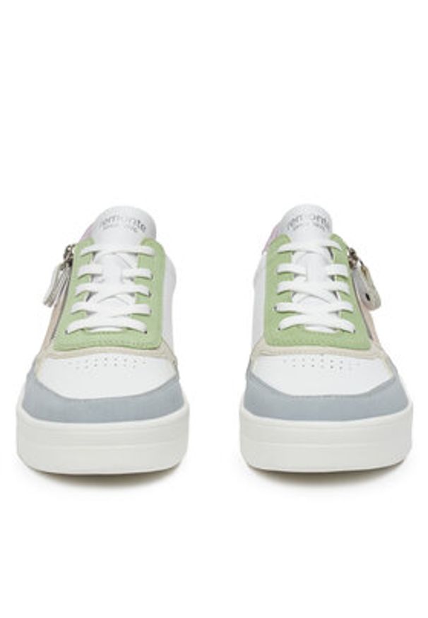 Remonte Sneakersy D0J01-87 Biały. Kolor: biały. Materiał: syntetyk, skóra