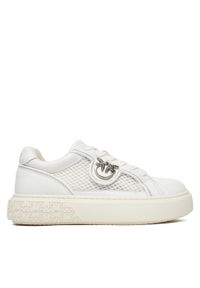 Pinko - PINKO Sneakersy Yoko 33 SS0181 Biały. Kolor: biały. Materiał: skóra #1