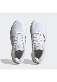 Adidas - Gamecourt 2.0 Tennis Shoes. Kolor: szary, biały, wielokolorowy. Materiał: materiał. Sport: tenis #2