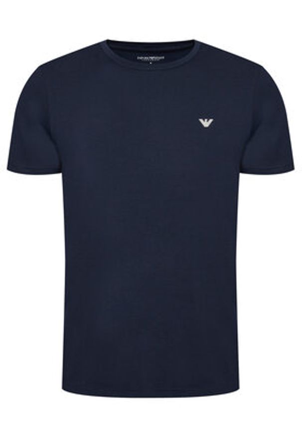 Emporio Armani Underwear Komplet 2 t-shirtów EM000391 AF10776 MB088 Kolorowy Regular Fit. Materiał: bawełna. Wzór: kolorowy
