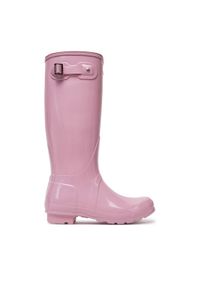 Hunter Kalosze WFT1000RGL Różowy. Kolor: różowy. Materiał: syntetyk #1