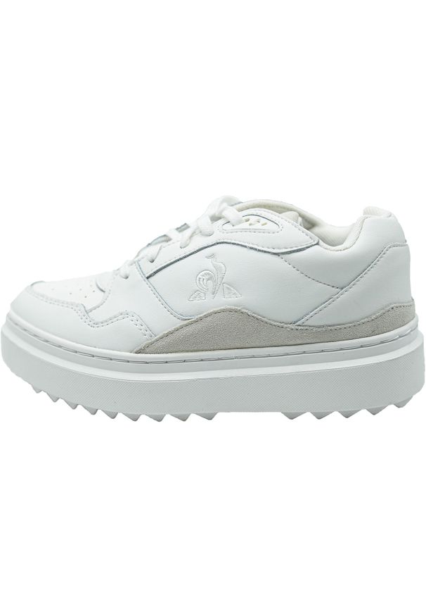 Adidasy Le Coq Sportif LCS T2000, Kobiety. Kolor: biały. Materiał: skóra, materiał. Sport: turystyka piesza