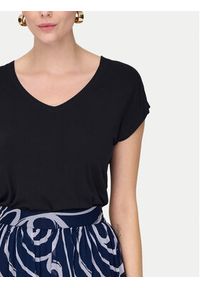 only - ONLY T-Shirt Rilla 15315776 Czarny Regular Fit. Kolor: czarny. Materiał: wiskoza #2