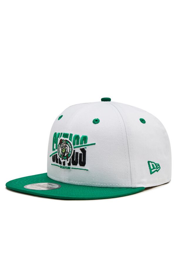 New Era Czapka z daszkiem White Crown 950 Celtics 60435049 Biały. Kolor: biały. Materiał: materiał