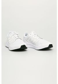 Adidas - adidas - Buty Galaxy 5. Nosek buta: okrągły. Zapięcie: sznurówki. Kolor: biały. Materiał: syntetyk, materiał, skóra ekologiczna, guma. Szerokość cholewki: normalna. Model: Adidas Cloudfoam #2