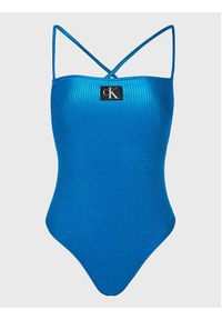Calvin Klein Underwear Strój kąpielowy KW0KW01959 Niebieski. Kolor: niebieski. Materiał: syntetyk #2