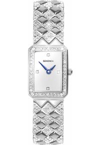Zegarek Sekonda Zegarek damski Sekonda 40510 CYRKONIE srebrny. Kolor: srebrny #1